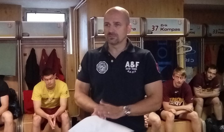Miloš Holaň bol predstavený v kabíne, prítomné aj kvarteto Ryzák, Holenda, M.Novák, L.Novák